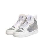 Chiara Ferragni White Silver High Top Women Sneakers Shoes LA12612-39