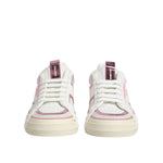 Dolce & Gabbana White Leather DG Logo Low Top Sneakers Shoes LA12623-41