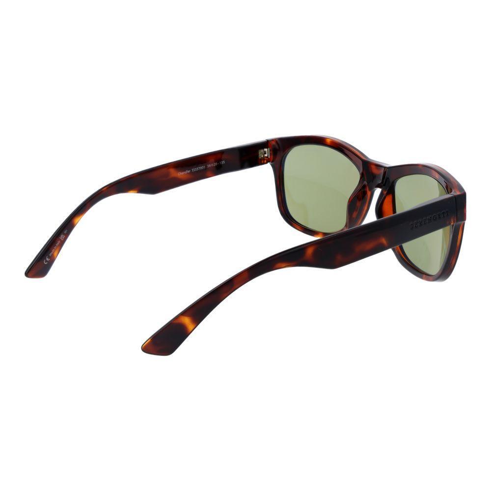 Serengeti Brown Unisex Sunglasses SE-1055858