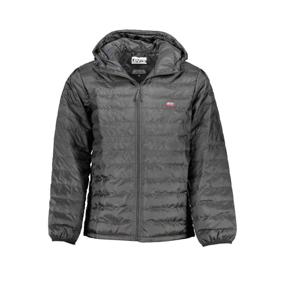 Levi's Black Polyester Jacket LE-9617-XL