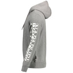 Napapijri Gray Cotton Sweater NA-14605-S