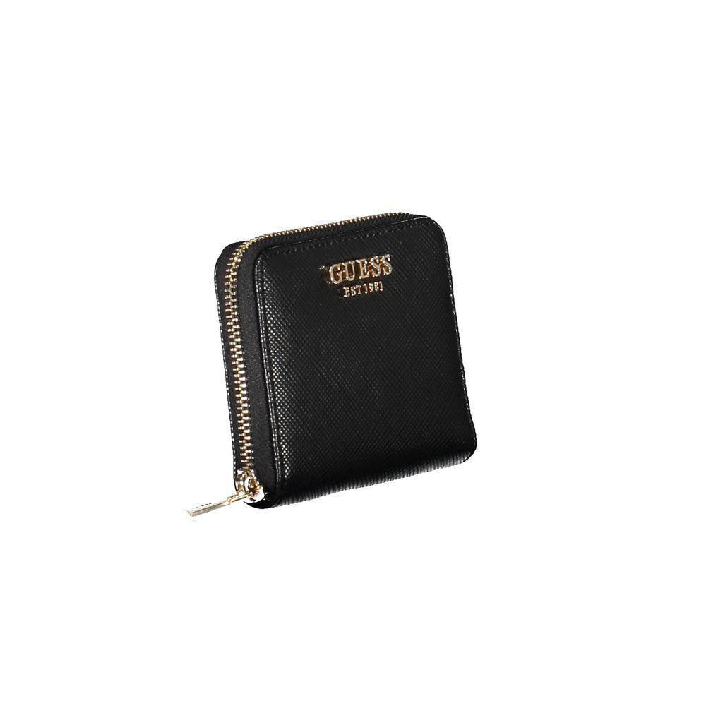 Guess Jeans Black Polyethylene Wallet