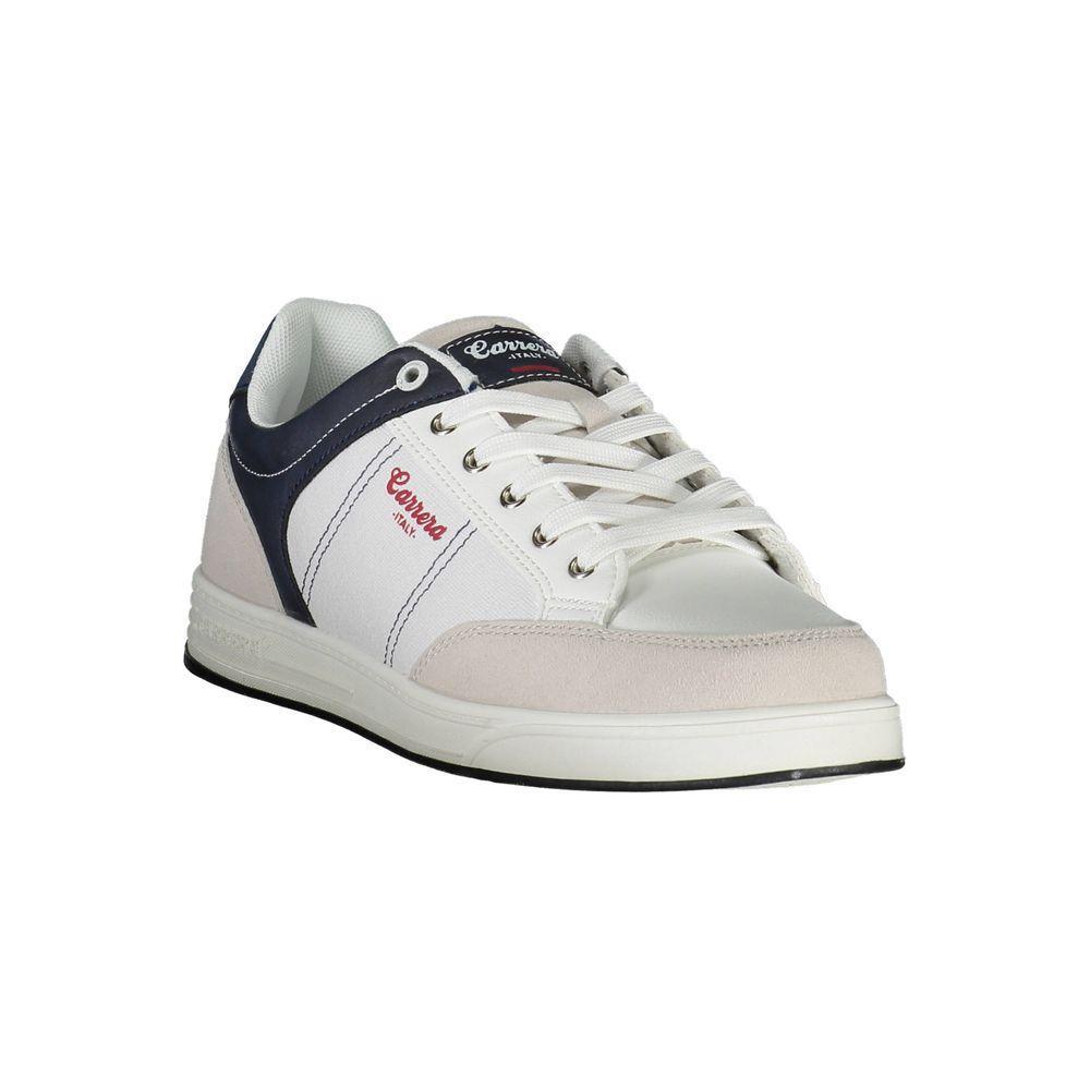 Carrera White Polyester Sneaker CA-21927-EU40/US7