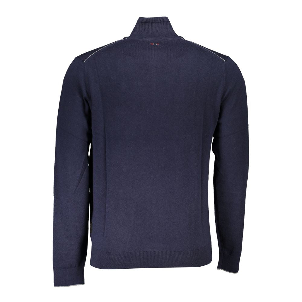 Napapijri Blue Fabric Sweater NA-25288-S