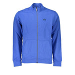 La Martina Blue Cotton Sweater LA-27028-S