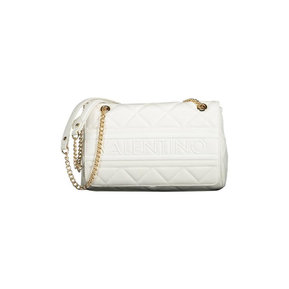 Mario Valentino White Polyethylene Handbag