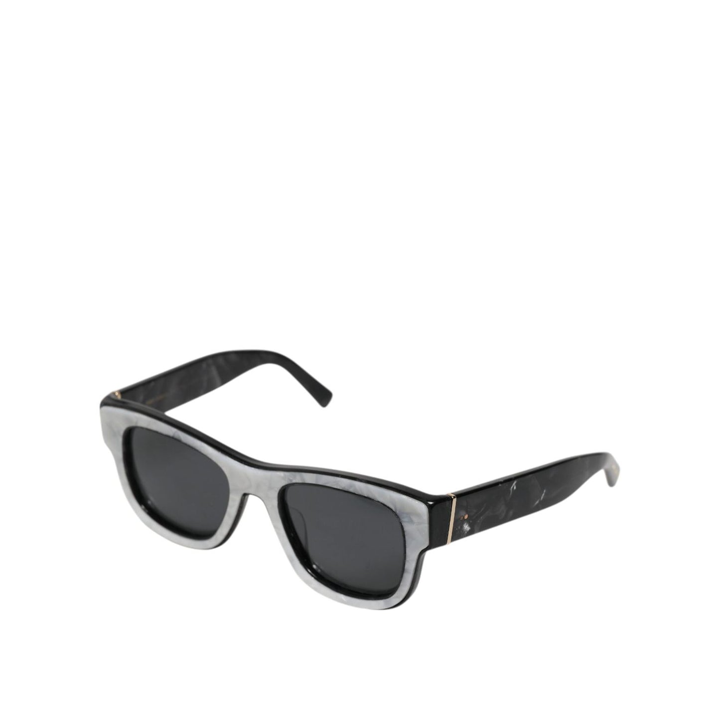 Dolce & Gabbana Pearl White Acetate Frame Domenico Deep Shades Sunglasses GLA1347