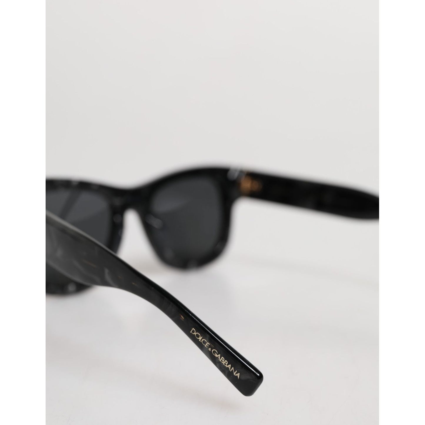 Dolce & Gabbana Pearl White Acetate Frame Domenico Deep Shades Sunglasses GLA1347