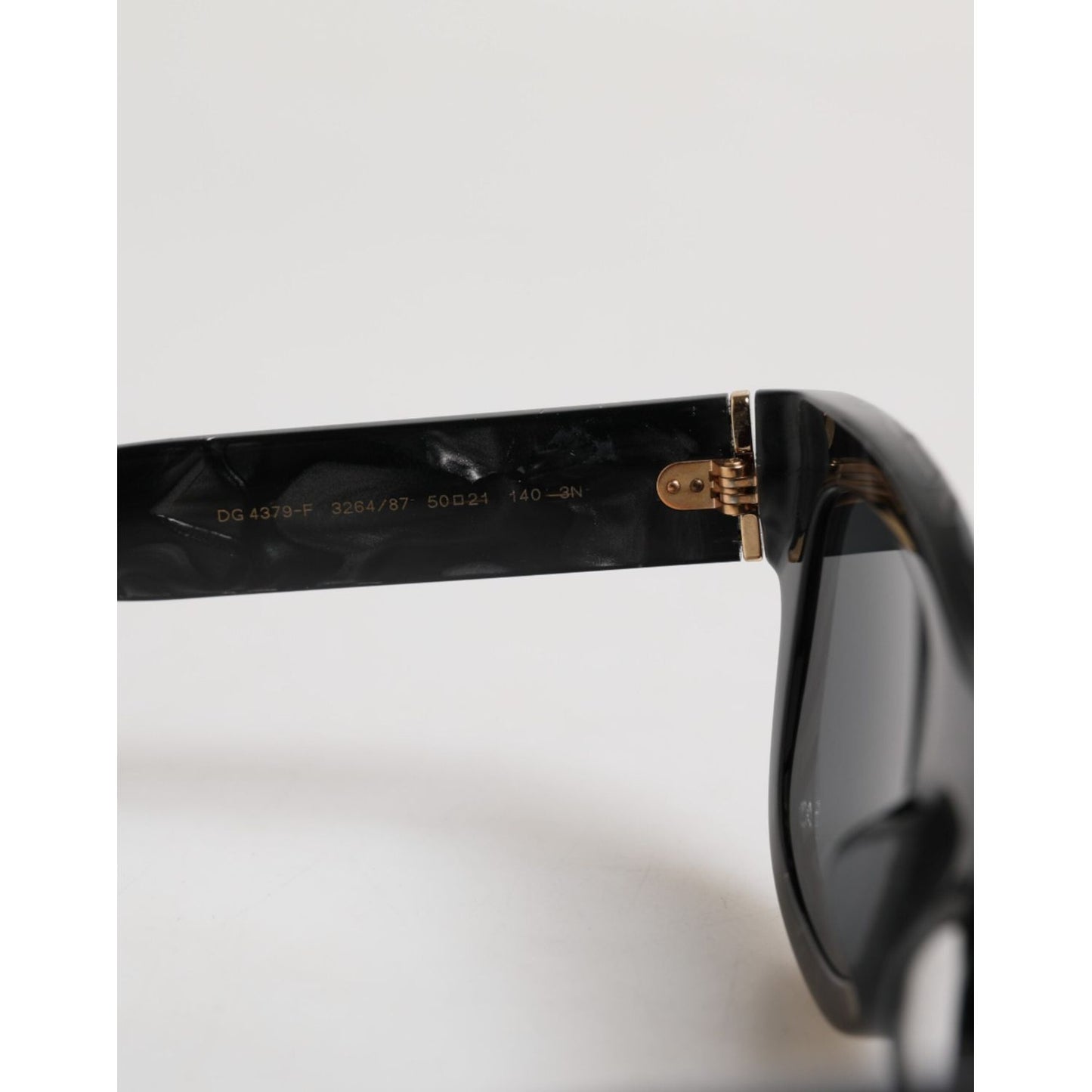 Dolce & Gabbana Pearl White Acetate Frame Domenico Deep Shades Sunglasses GLA1347
