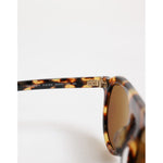 Dolce & Gabbana Brown Acetate Round Leopard Print Eyewear Sunglasses GLA1350