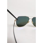 Dolce & Gabbana Black 18K Gold Plated Polarized Steel DG2133K Sunglasses