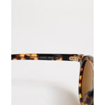 Dolce & Gabbana Brown Acetate Round Leopard Print Eyewear Sunglasses GLA1392