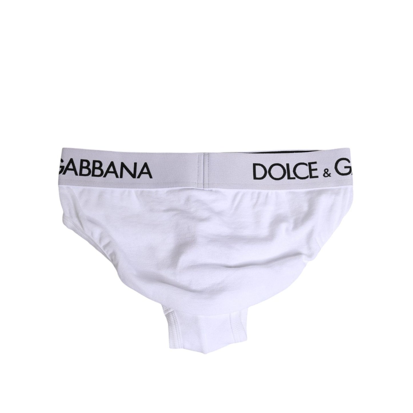 Dolce & Gabbana White Cotton Stretch Regular Brief Underwear BIK1741-41