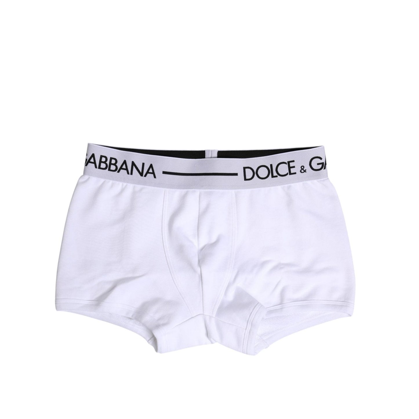 Dolce & Gabbana White Cotton Stretch Regular Boxer Underwear BIK1747-4