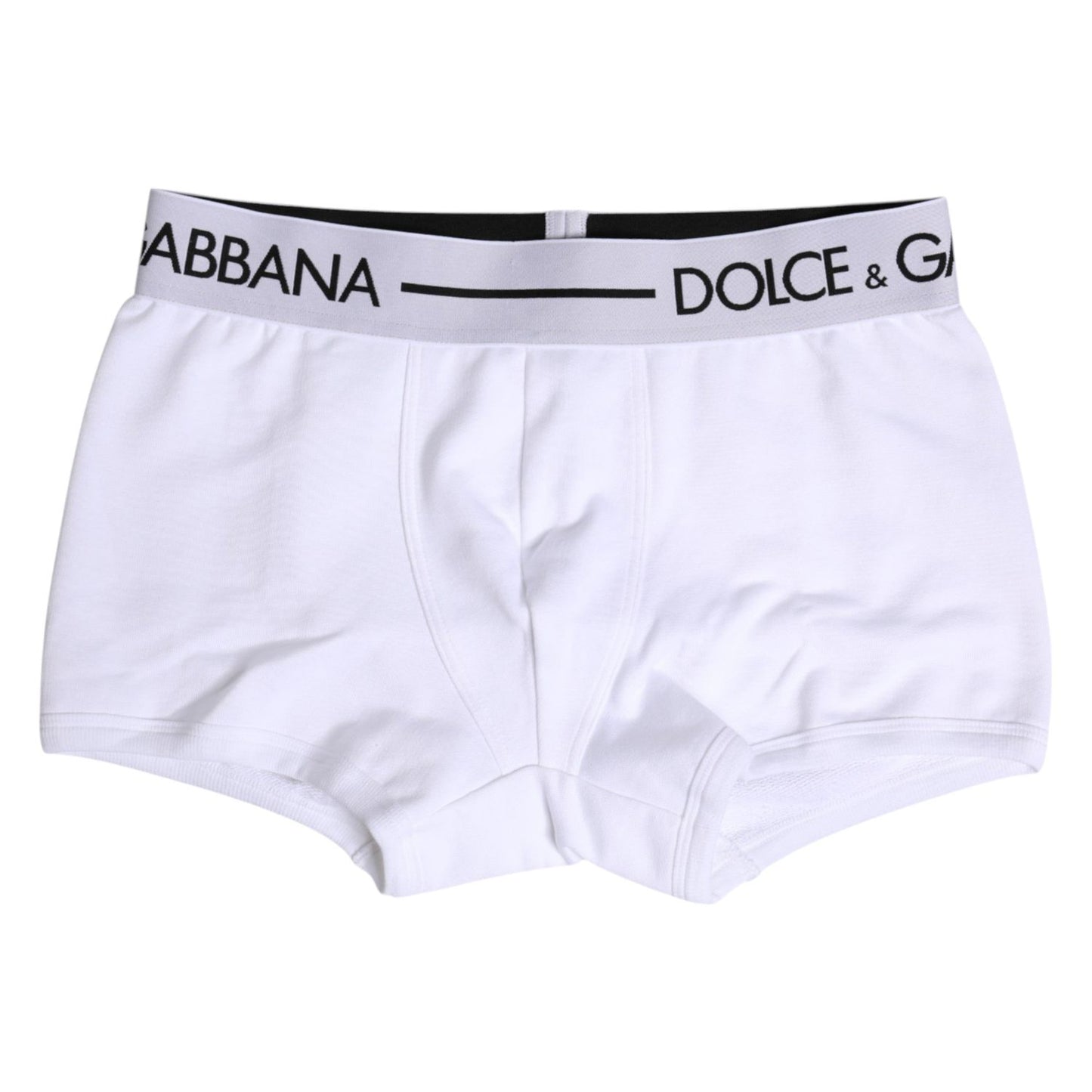 Dolce & Gabbana White Cotton Stretch Regular Boxer Underwear BIK1747-4