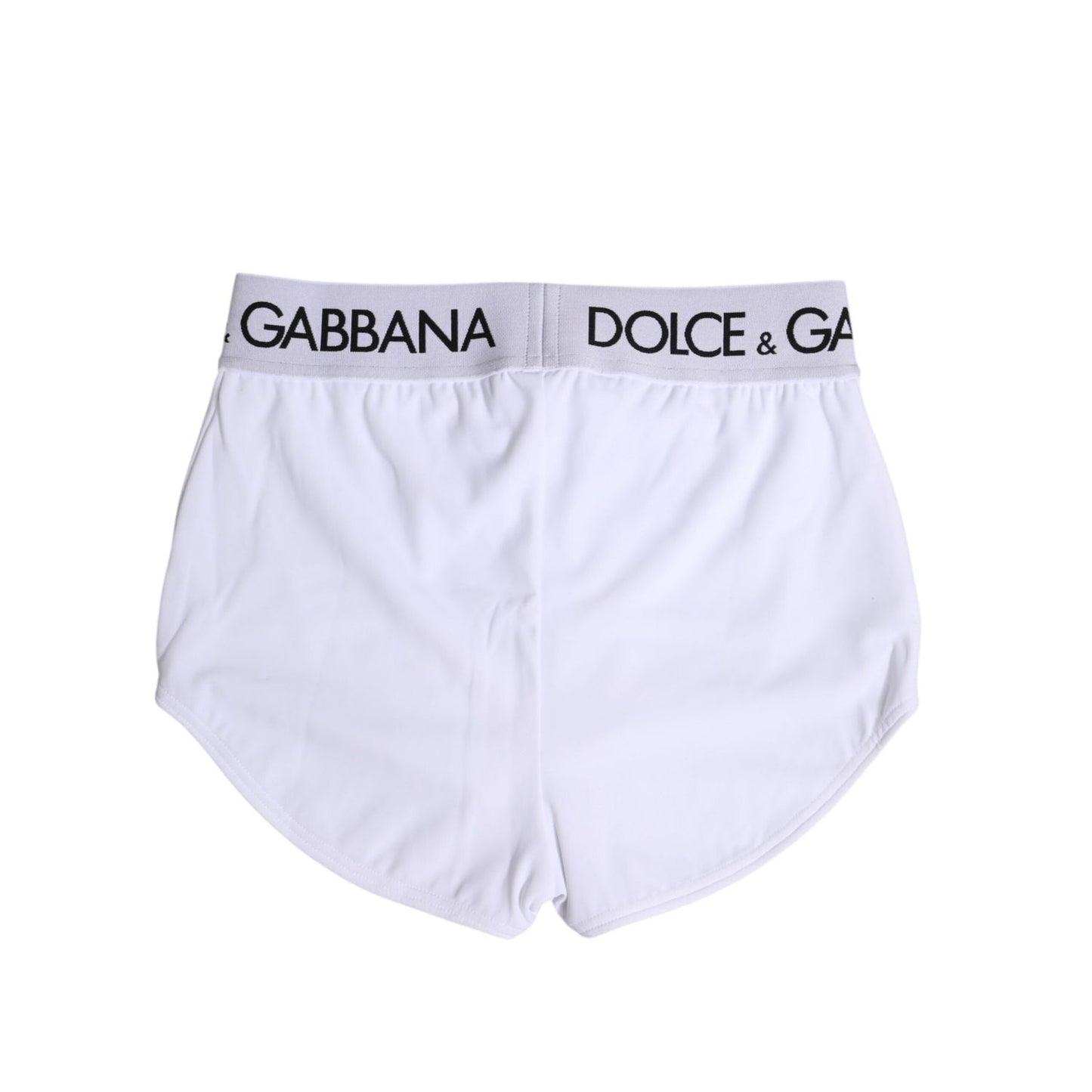 Dolce & Gabbana White Nylon Logo Waistband Boxer Brief Underwear BIK1759-40
