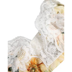 Dolce & Gabbana Multicolor Floral Print Non Wire Bra Underwear BIK1406-1