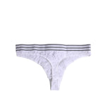 Dolce & Gabbana White Nylon Floral Lace Bottom Panty Underwear BIK1442-3