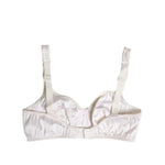 Dolce & Gabbana White Silk Balconette Non Wire Bra Underwear BIK1445-2
