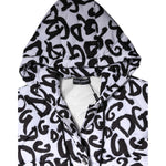 Dolce & Gabbana White DG Mania Hooded Sleeveless Puffer Jacket JKT41487-42