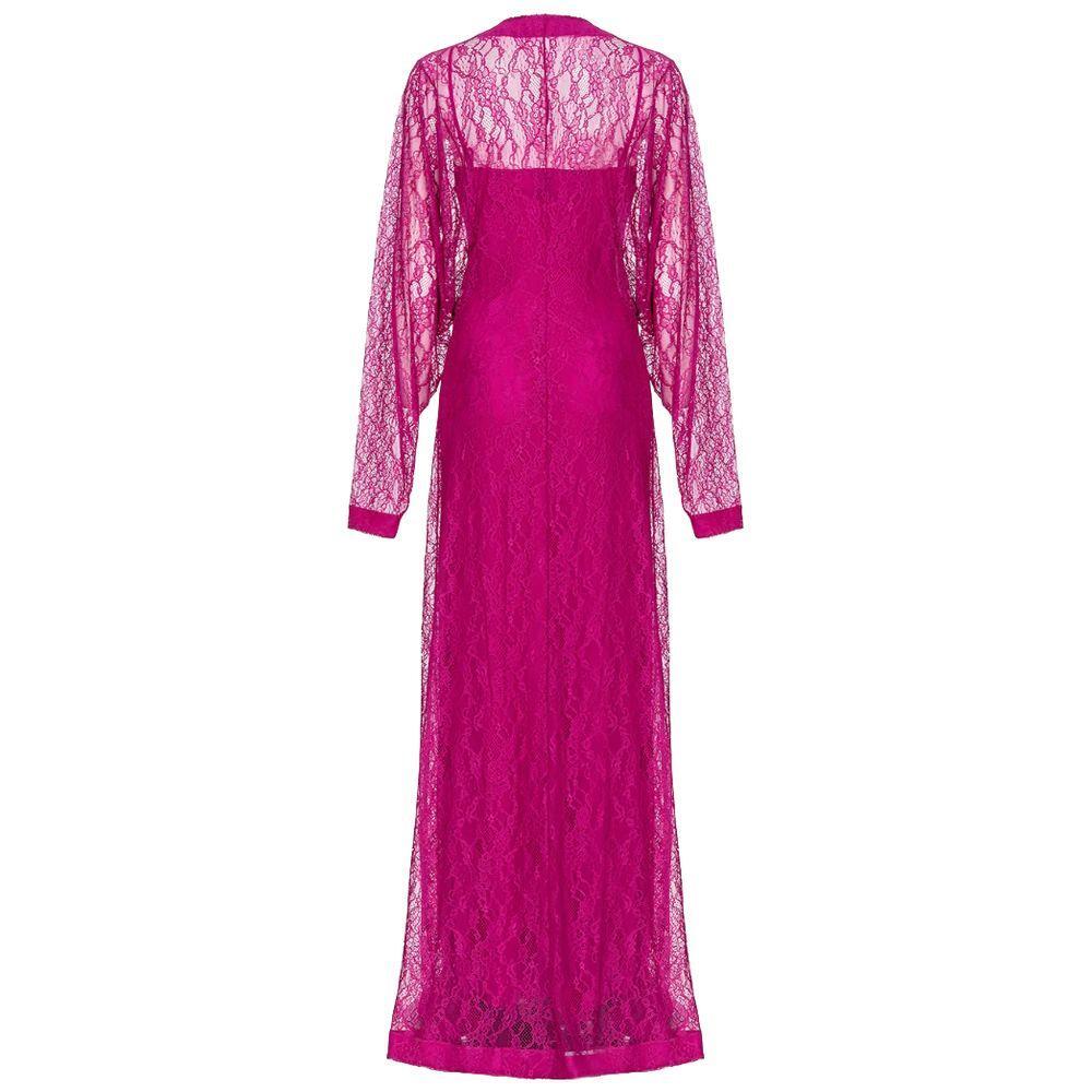 PINKO Purple Nylon Dress