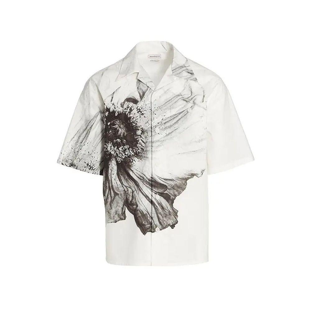 Alexander McQueen Short Sleeve Shirt AL-8735168135380-40