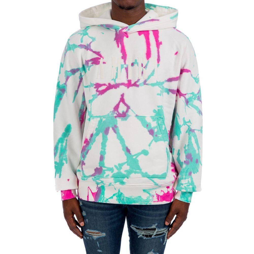 Amiri Logo Tie-Dye Hoodie Sweatshirt AM-8735203819732-L