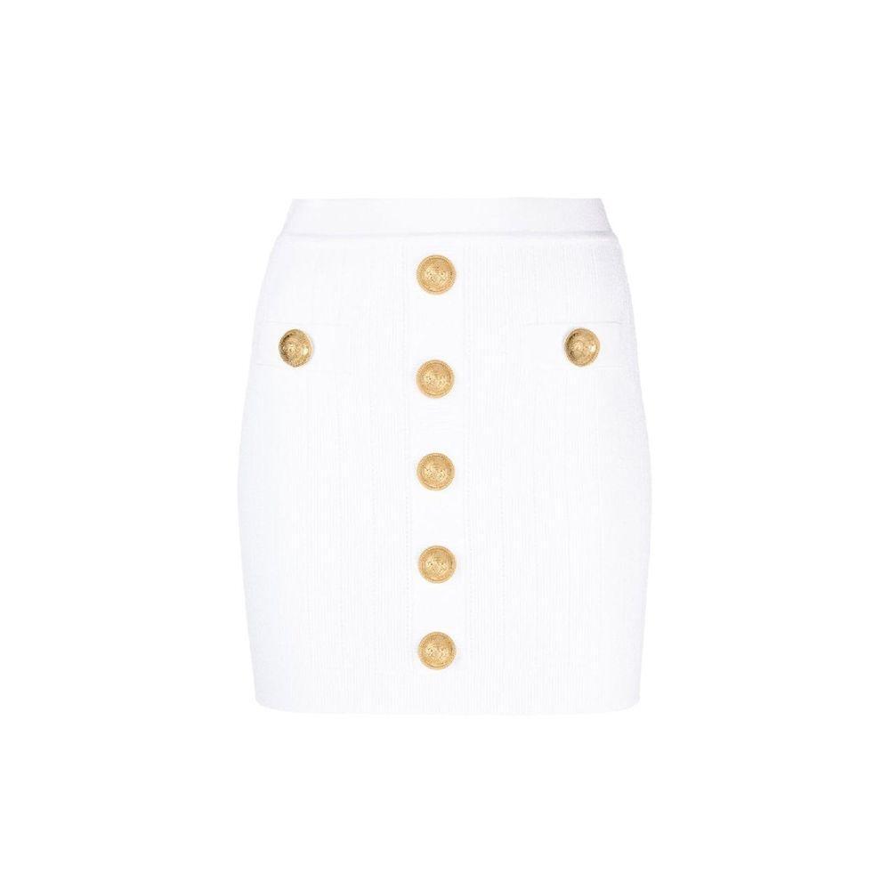 Balmain Stretch Mini Skirt BA-8735243436244-38