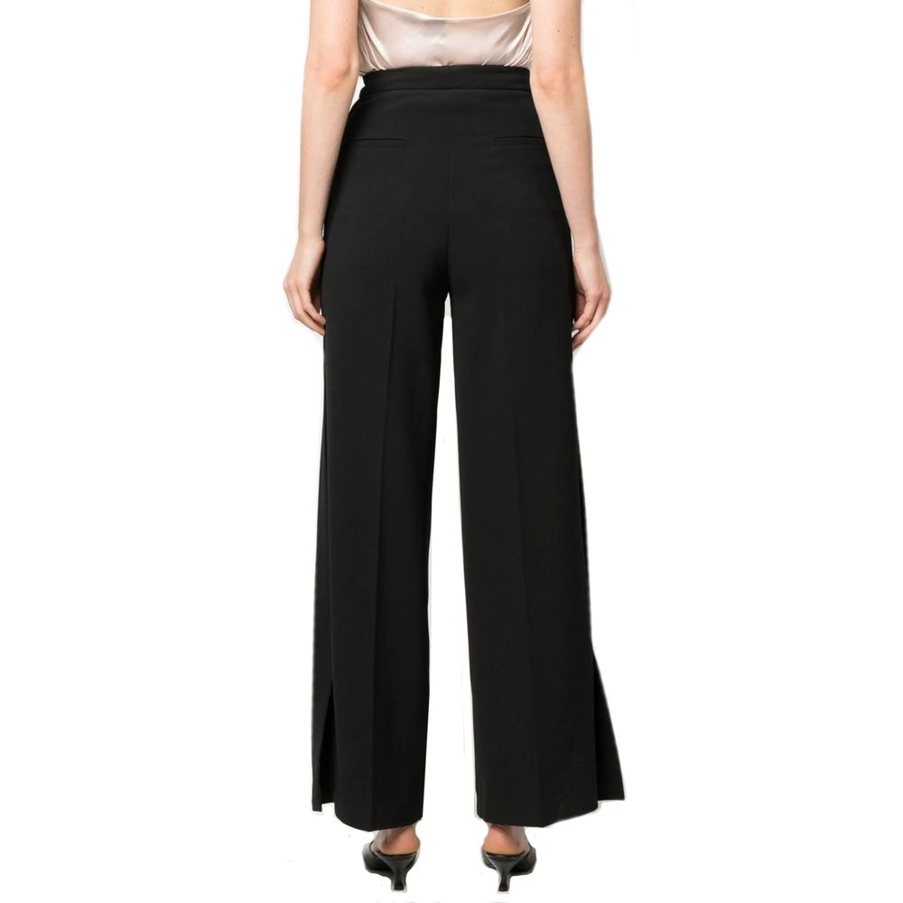 BLANCA VITA Black Elastane Pants