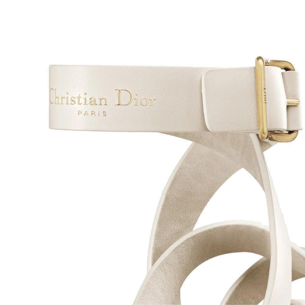 Dior Sun Leather Flat Sandals DI-8774241124564-EU38/US8