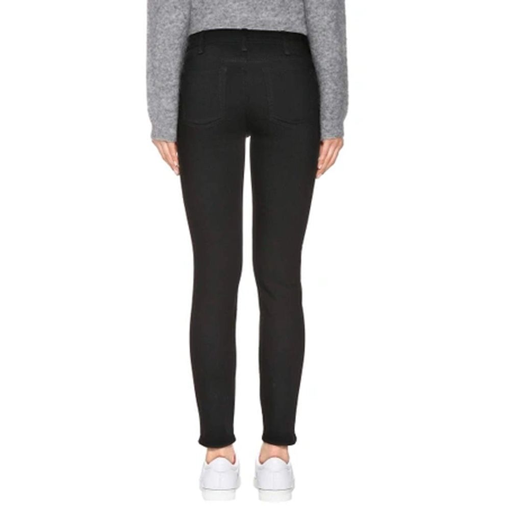 Acne Studios Black Cotton Skinny Jeans