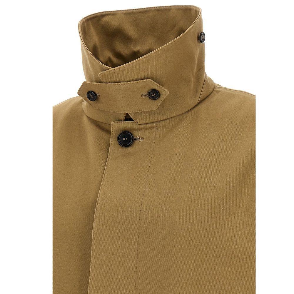 Saint Laurent Cotton Gabardine Trench Coat SA-8848261644500-48 | M