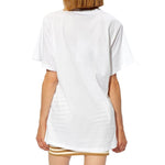 Max Mara Mango Logo Embroidered Cotton T-Shirt MA-8777823256788-L
