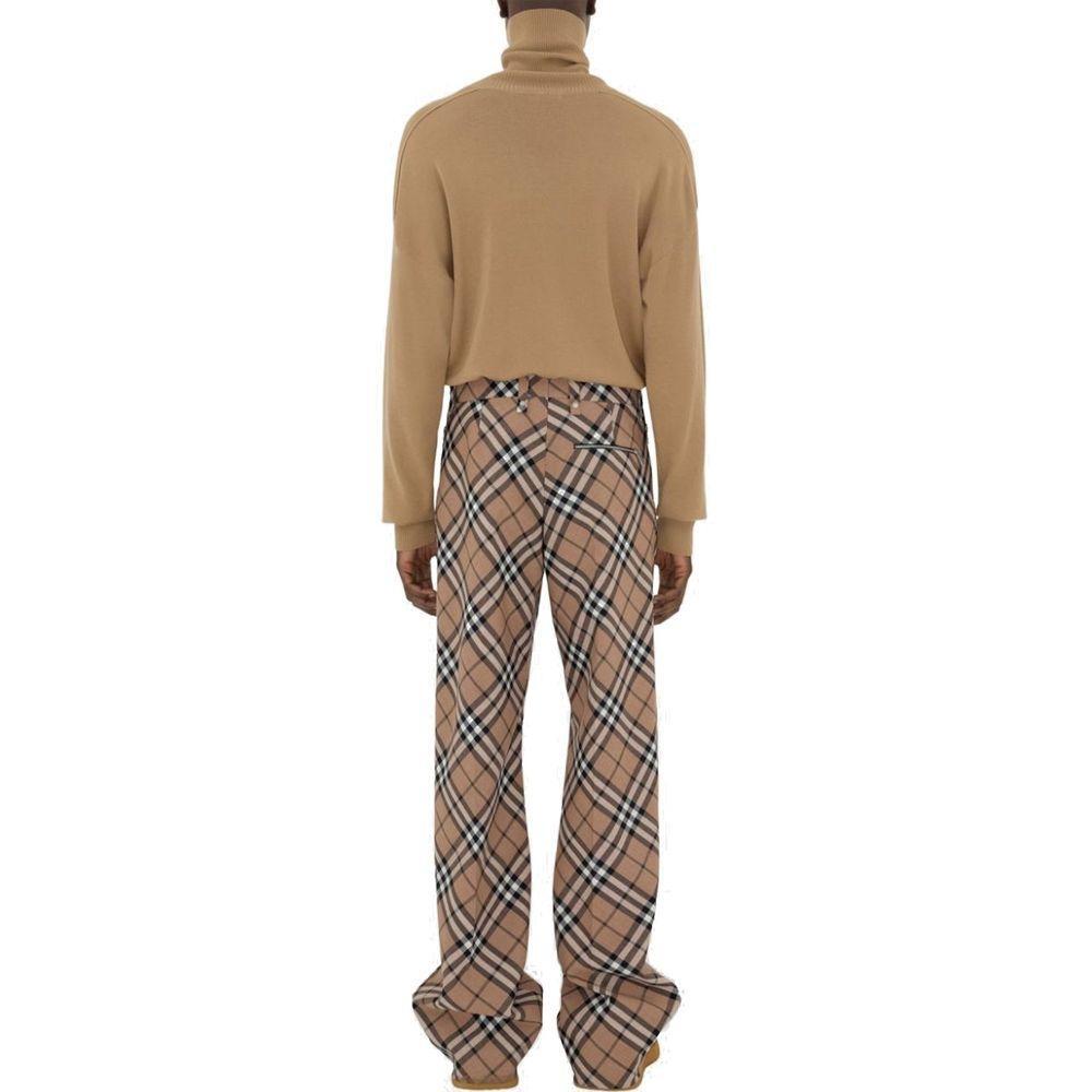 Burberry Wool Blend Check Pants BU-8815560884436-IT46 | S