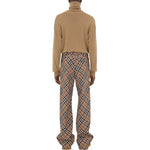 Burberry Wool Blend Check Pants BU-8815560884436-IT46 | S
