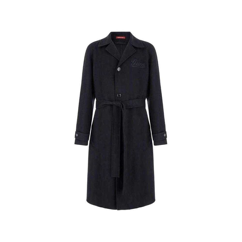 Gucci Wool Long Coat GU-8815788851412-IT50 | L