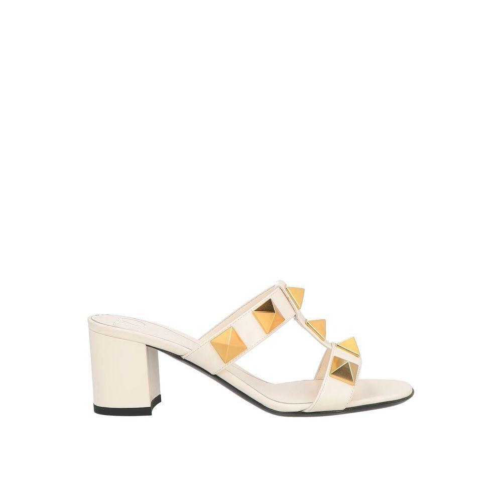 Valentino Garavani Roman Stud Leather Sandals VA-8800874397908-EU36/US6