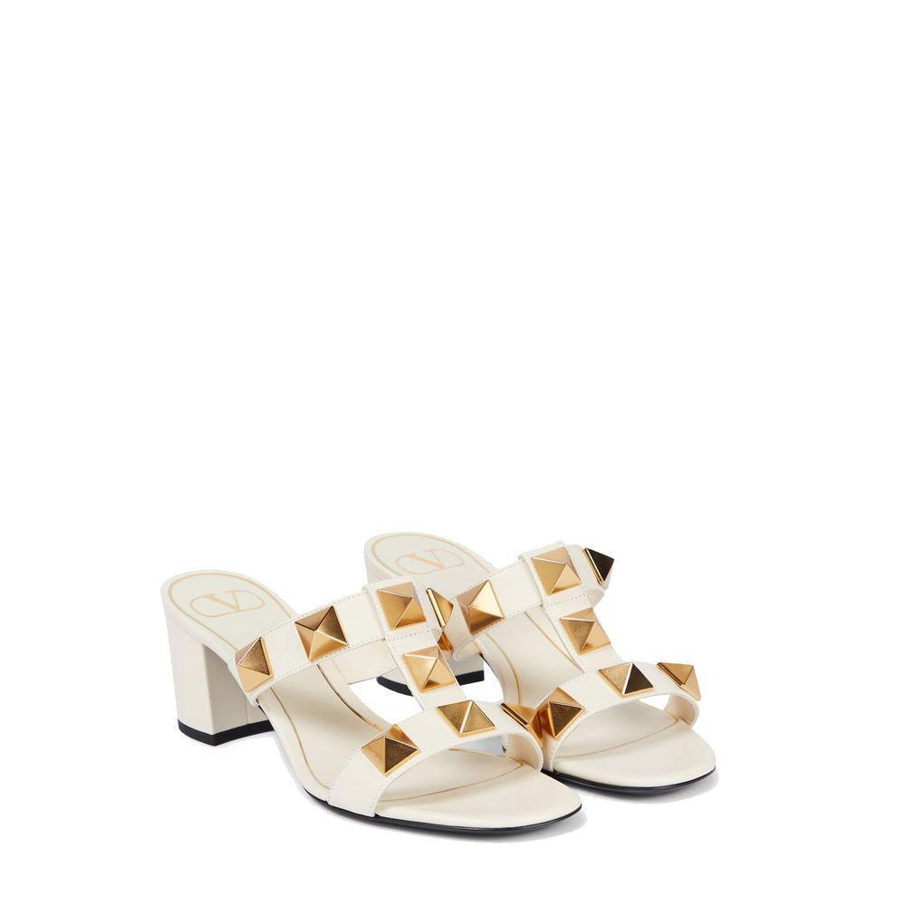 Valentino Garavani Roman Stud Leather Sandals VA-8800874397908-EU36/US6