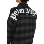 Palm Angels Logo Cotton Overshirt PA-8811437949140-XS