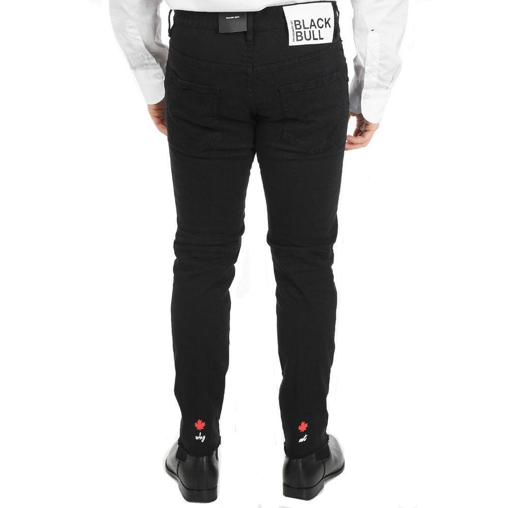 Dsquared² Black Bull Skater Jeans DS-8735438274772-IT54 | XL