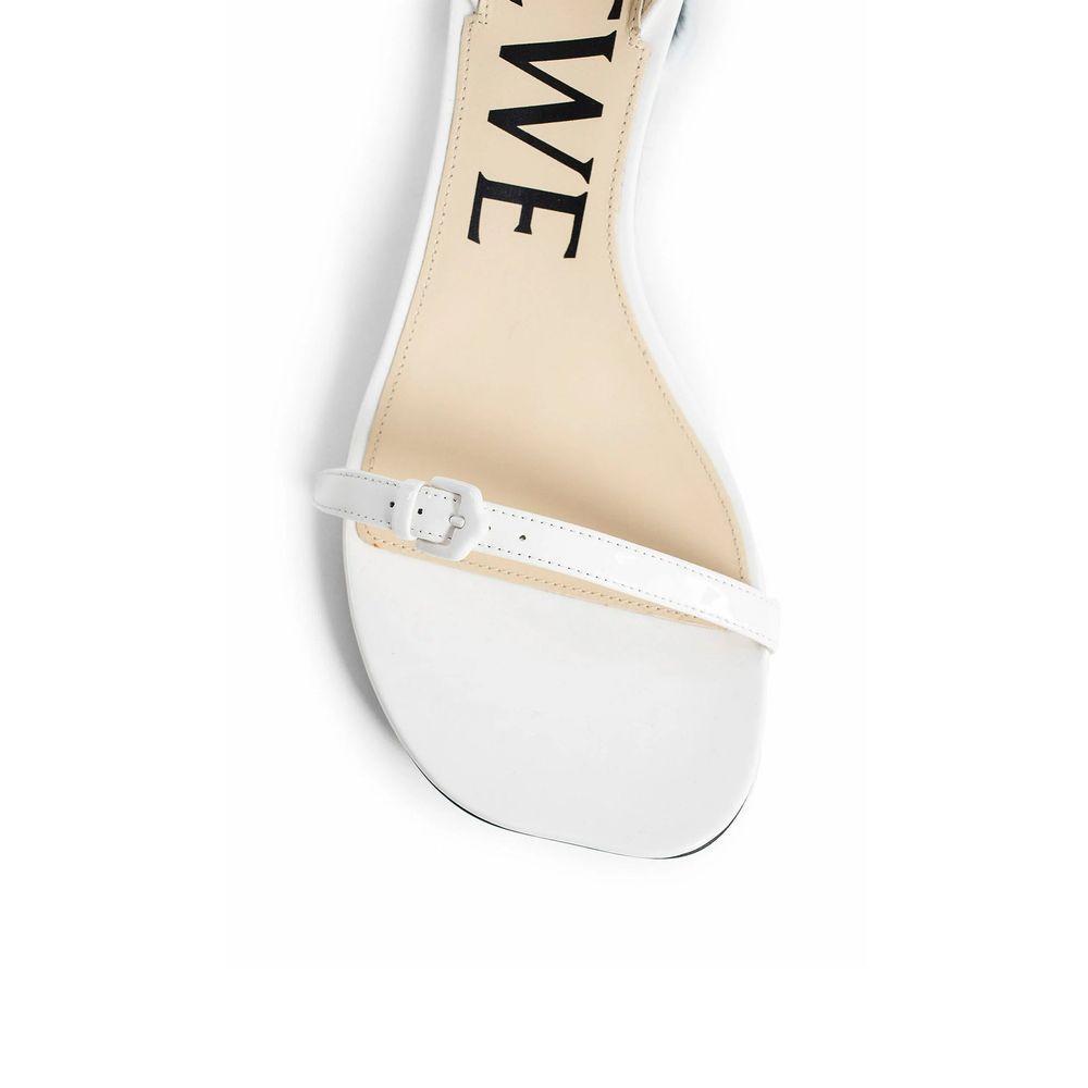 Loewe Petal Brush Leather Sandals LO-8735510102228-EU35/US5
