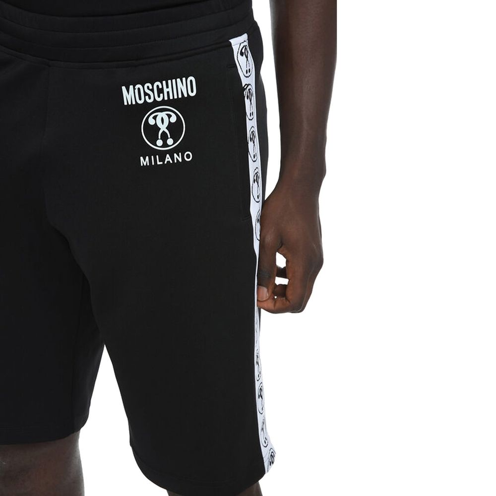 Moschino Couture Black Elastane Shorts