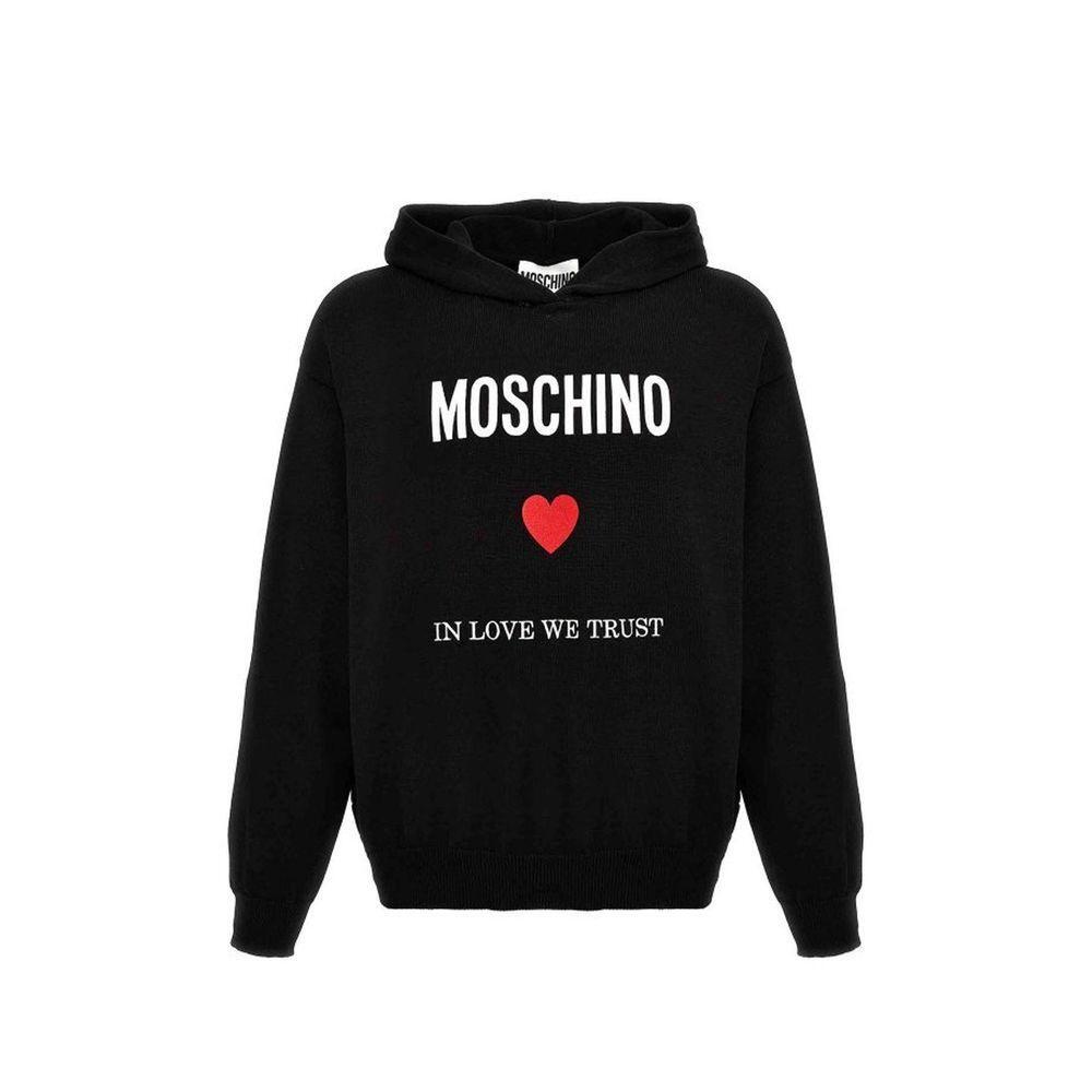 Moschino Couture In Love We Trust Hooded Sweatshirt MO-8735532417236-IT50 | L