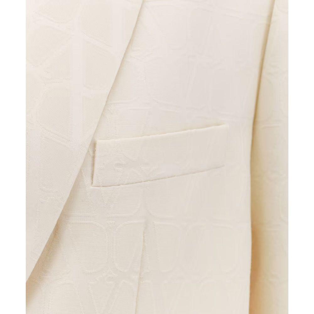 Valentino Wool And Silk Toile Iconographe Jacket VA-8735619252436-42