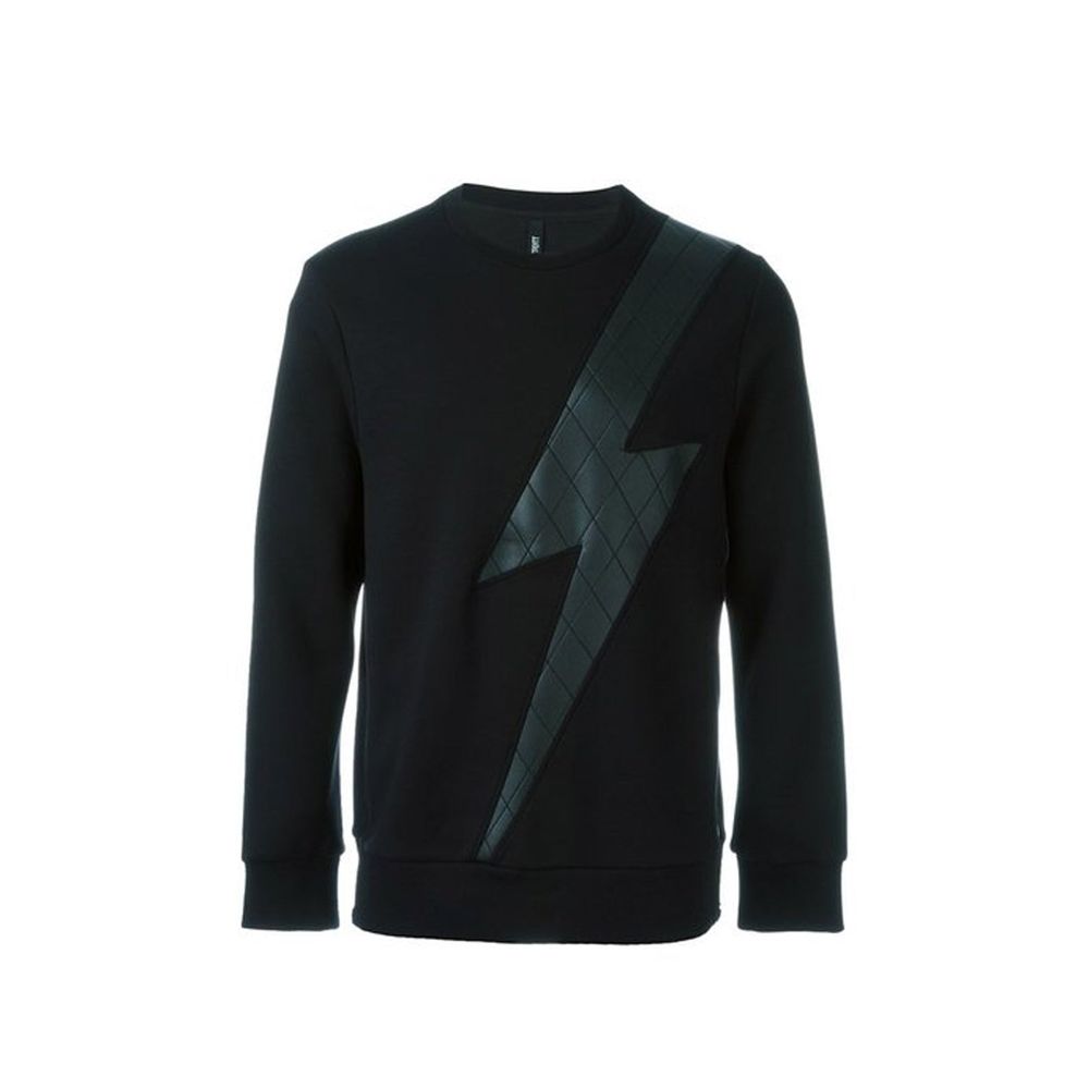 Neil Barrett Black Lyocell Sweatshirt