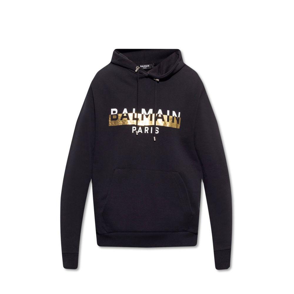 Balmain Logo Hooded Sweatshirt BA-8736271532244-S
