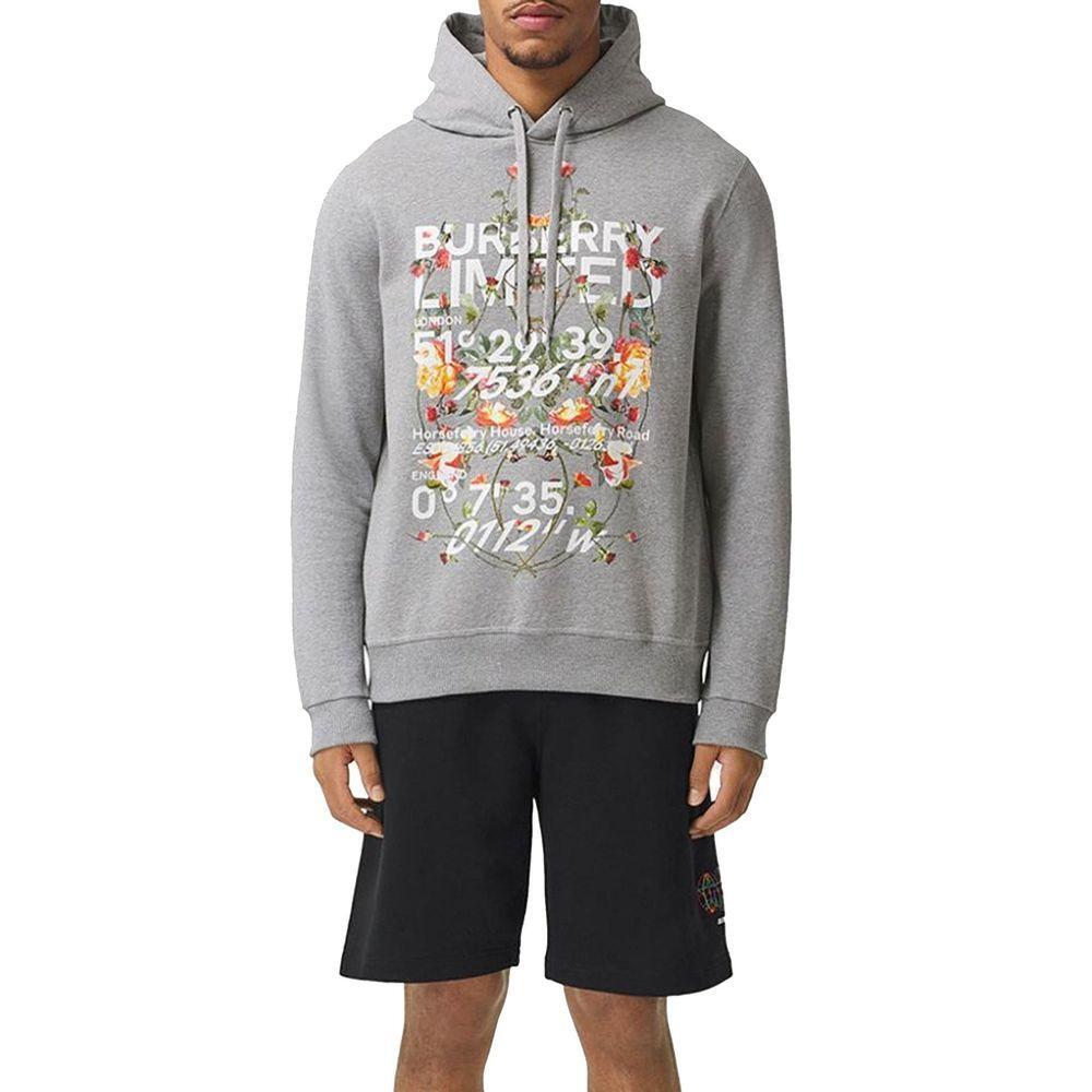 Burberry Logo Cotton Sweater BU-8736299024596-XXS