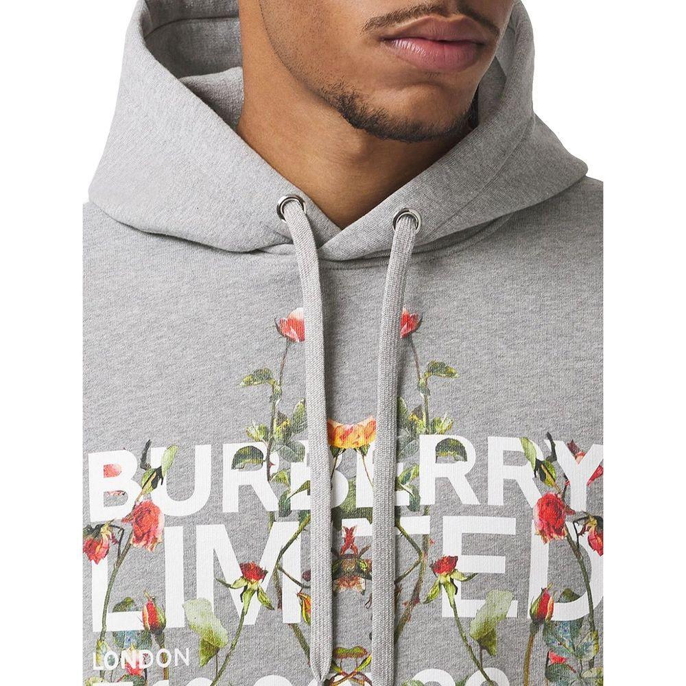 Burberry Logo Cotton Sweater BU-8736299024596-XXS