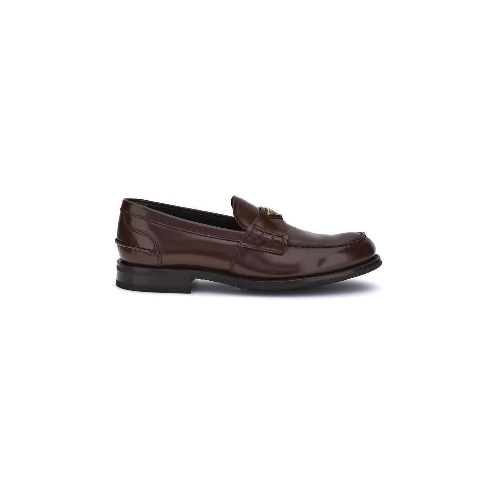 Prada Triangular plaque Loafers PR-2DB223FX000055F0NBL-EU 38 | US 5