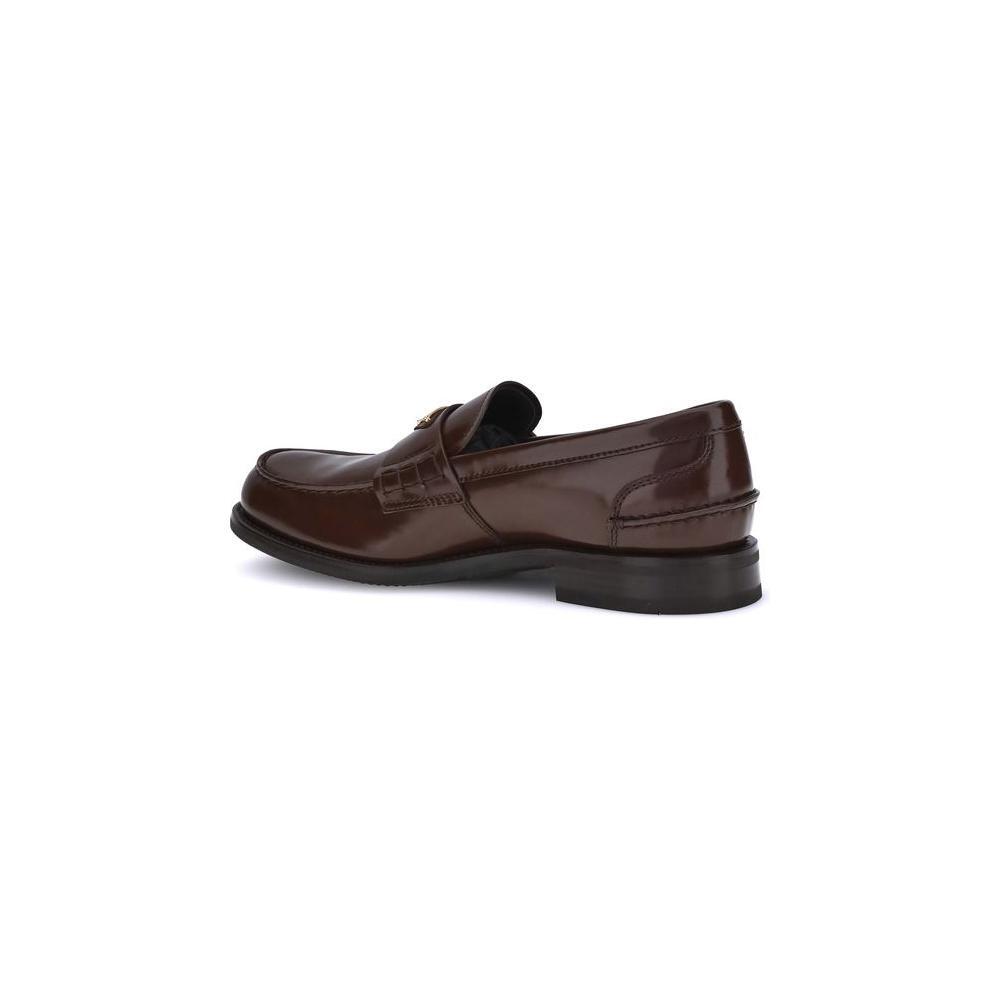 Prada Triangular plaque Loafers PR-2DB223FX000055F0NBL-EU 38 | US 5